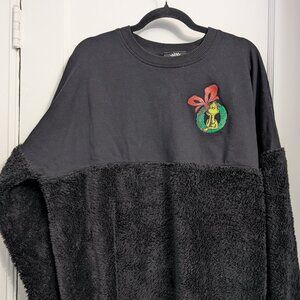 Merry Grinchmas Universal Studios Spirit Jersey - Grinch Holiday - Size L Fuzzy